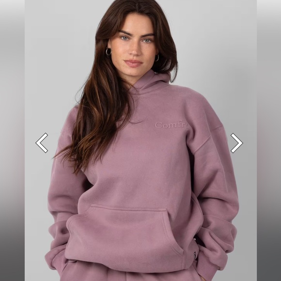 Comfrt Minimalist Hoodie in Orchard Soft Oversized Sweatshirt - Picture 2 of 2